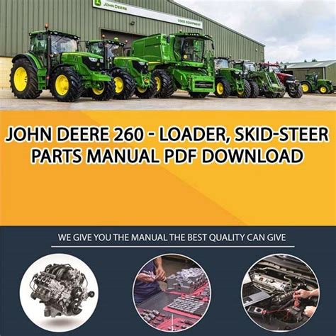 John Deere 260 Skid Steer Service Manual