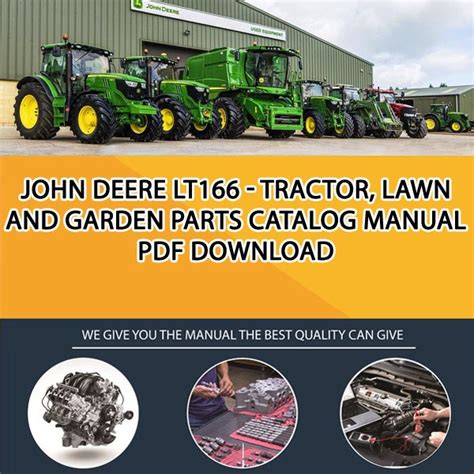 John Deere 46in Lt166 1998 Service Manual