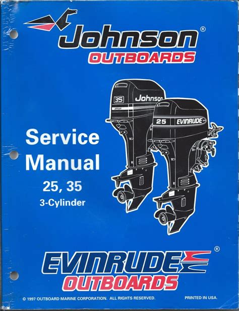 Johnson Evinrude 1956 1972 Outboard Service Manual Download