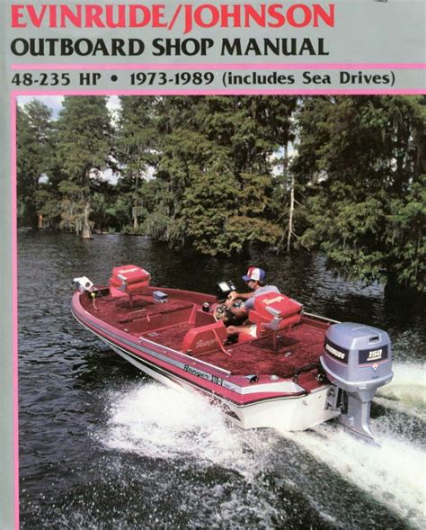 Johnson Evinrude Outboard 1 5 235hp Service Repair Manual 1965 1989 Download