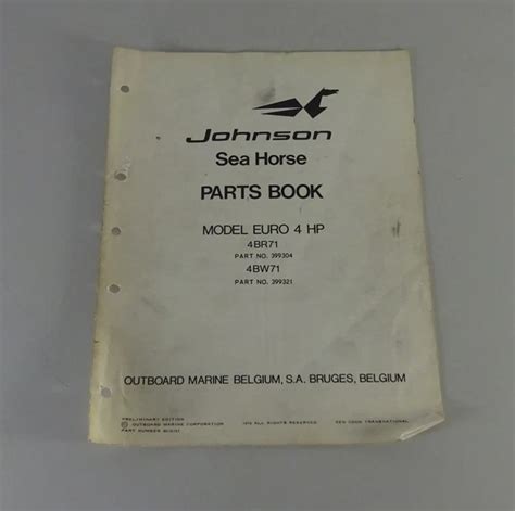 Johnson Outboards Parts Catalog