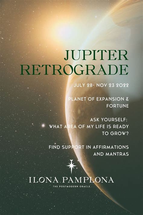 Jupiter Retrograde Birth Chart