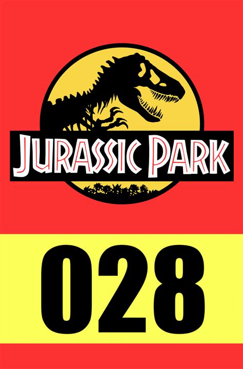 Jurassic Park Badge Printable
