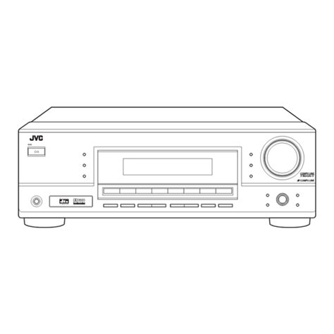 Jvc Rx 6030vbk Av Control Receiver Service Manual