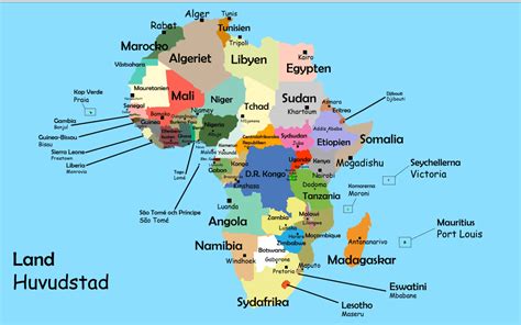 Karta över Afrika: En resa genom ett kontinent av hopp och utmaningar