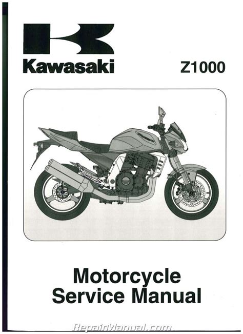 Kawasaki 2003 Z1000 Motorcycle Service Repair Manual