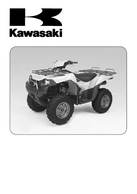 Kawasaki Brute Force 750 Kvf750 4x4 Atv Full Service Repair Manual 2004 2008