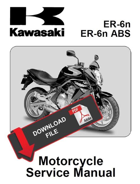 Kawasaki Er 6n Abs 2007 Factory Service Repair Manual