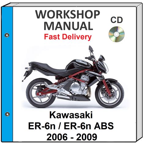 Kawasaki Er 6n Er 6n Abs Full Service Repair Manual 2009 2010