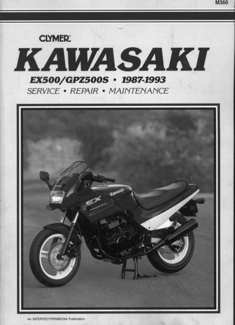 Kawasaki Ex500 Gpz500s 1987 1993 Repair Service Manual