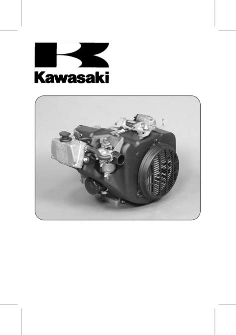 Kawasaki Fj400d 4 Stroke Air Cooled Gas Engine Full Service Repair Manual