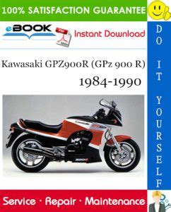 Kawasaki Gpz900r 1984 1990 Service Repair Manual