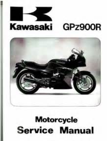 Kawasaki Gpz900r Zx900 Motorcycle Full Service Repair Manual 1984 1990