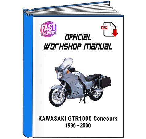 Kawasaki Gtr1000 Concours 1986 2000 Service Manual