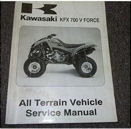 Kawasaki Kfx700 V Force Atv Full Service Repair Manual 2004 2005