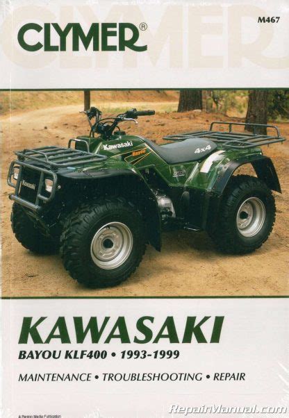 Kawasaki Klf 400 1991 1999 Repair Service Manual