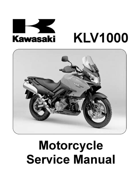 Kawasaki Klv1000 2003 2005 Repair Service Manual Pdf