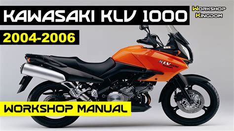 Kawasaki Klv1000 Service Workshop Repair Manual