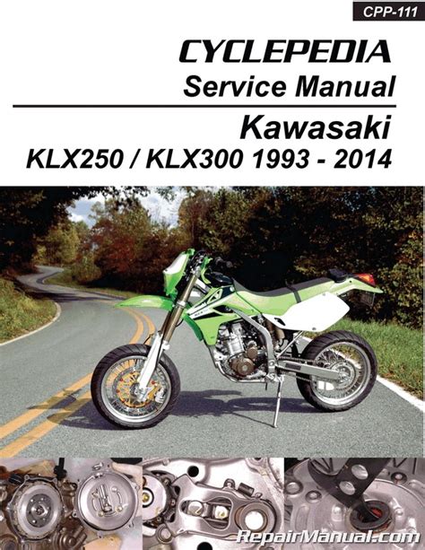 Kawasaki Klx250 Klx300r Service Repair Workshop Manual