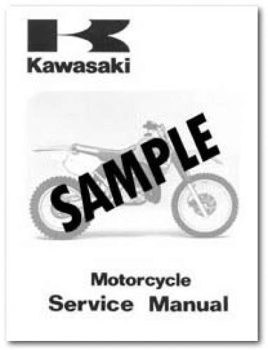 Kawasaki Klx650 1994 Repair Service Manual