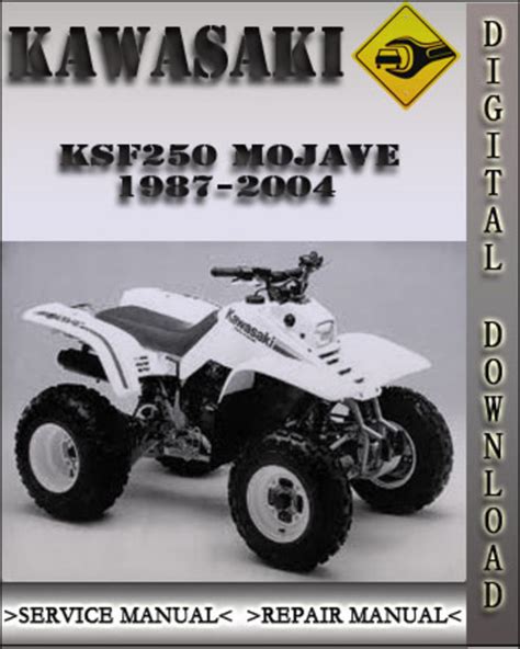 Kawasaki Ksf250 Mojave 1993 Factory Service Repair Manual