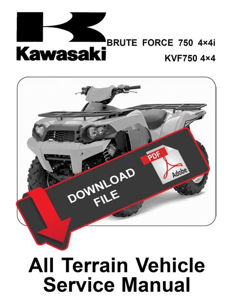 Kawasaki Kvf750 2009 Factory Service Repair Manual