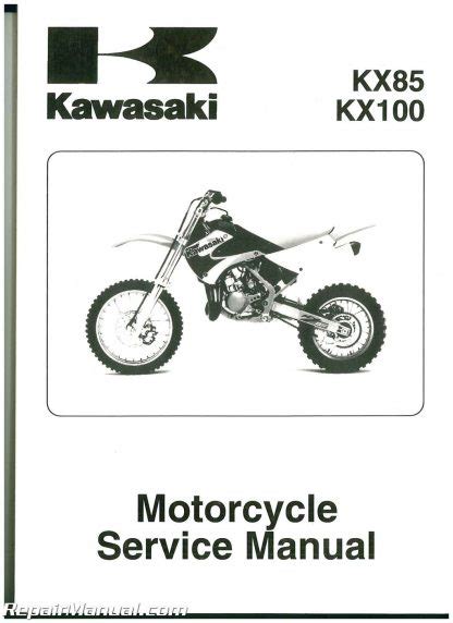 Kawasaki Kx100 2001 2007 Factory Service Repair Manual Pdf