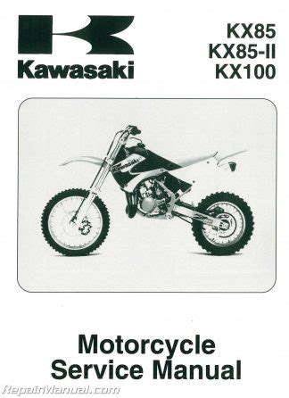 Kawasaki Kx100 2001 Factory Service Repair Manual