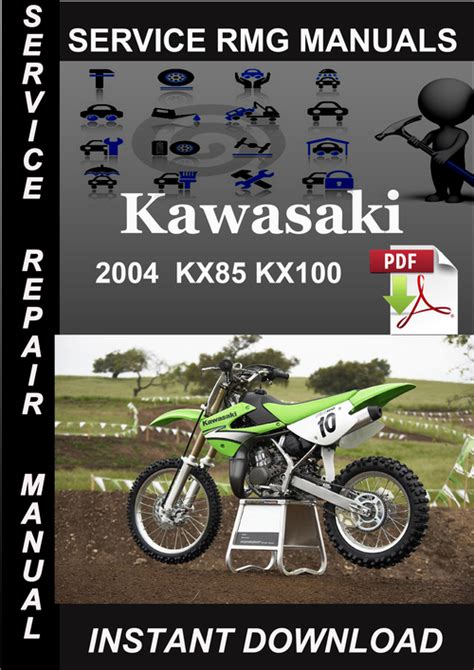 Kawasaki Kx85 Kx100 2004 Factory Service Repair Manual Download