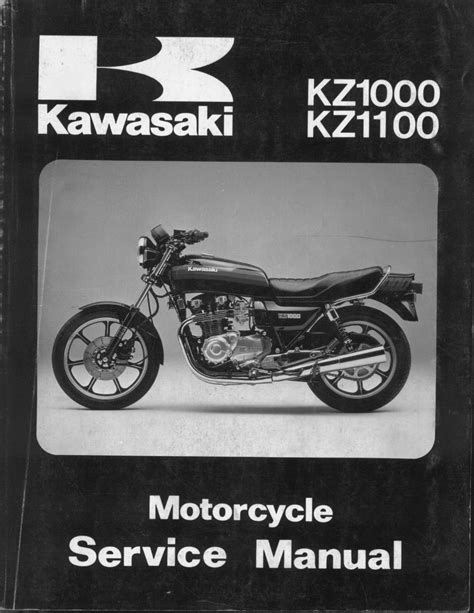 Kawasaki Kz1100 1981 1983 Full Service Repair Manual