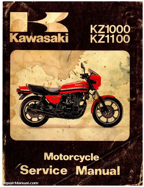 Kawasaki Kz1100 1981 Factory Service Repair Manual