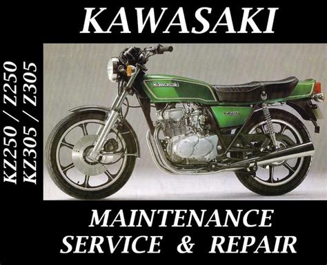 Kawasaki Kz250 Kz305 Service Repair Manual