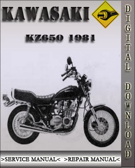 Kawasaki Kz650 1981 Factory Service Repair Manual