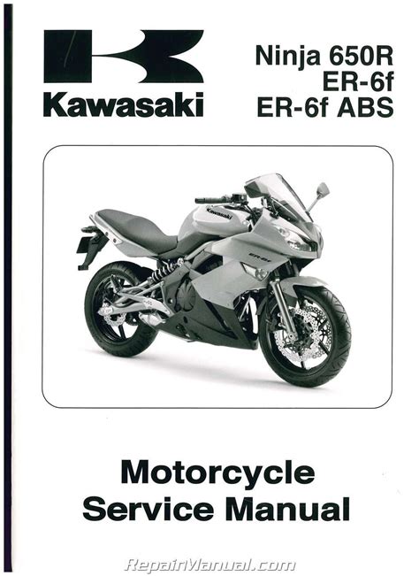 Kawasaki Ninja 650r 2007 Repair Service Manual