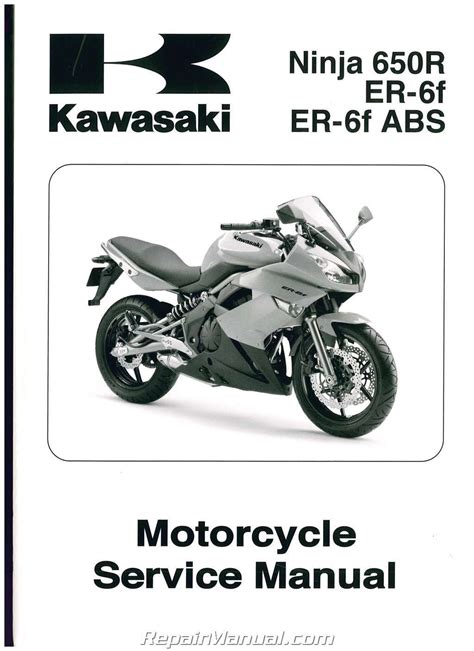 Kawasaki Ninja 650r 2009 Factory Service Repair Manual