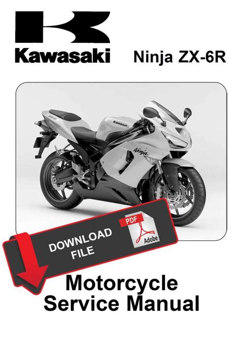 Kawasaki Ninja Zx 6r 636 Service Manual 2003 2006 Download