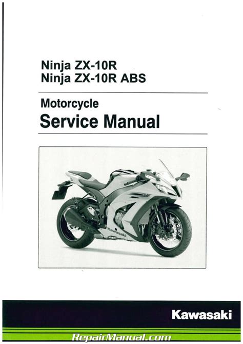 Kawasaki Ninja Zx10r 2011 Repair Service Manual