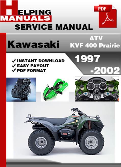 Kawasaki Prairie 400 Factory Service Repair Manual Download