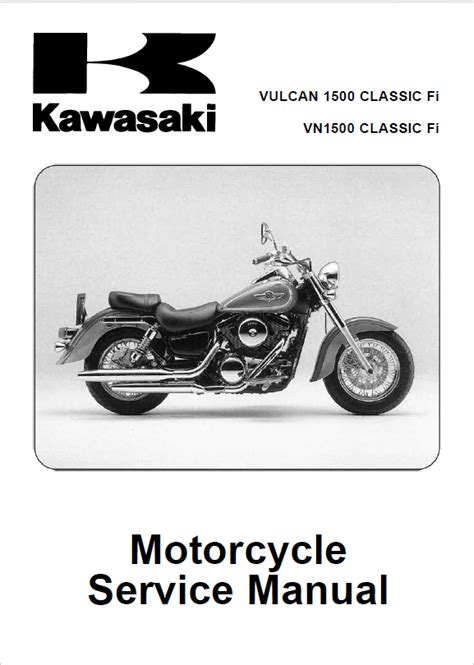 Kawasaki Vn 2000 2003 2004 Repair Service Manual