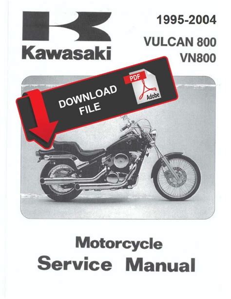 Kawasaki Vn 800 Vulcan 1996 2004 Service Repair Manual