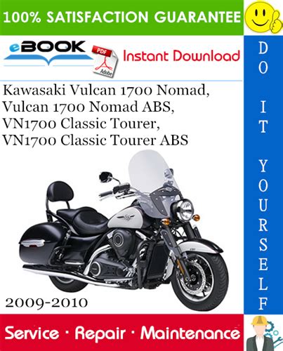 Kawasaki Vn1700 Classic Tourer Full Service Repair Manual 2009 2010