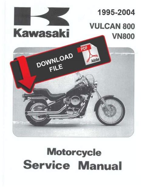 Kawasaki Vn800 Vulcan 1996 2002 Workshop Service Manual Pdf