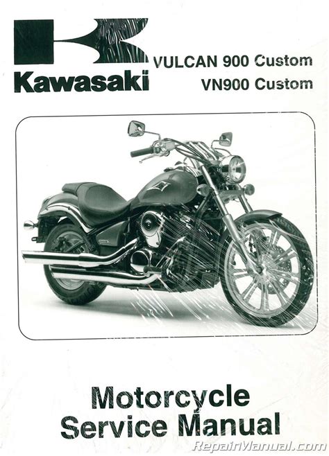 Kawasaki Vn900 Vulcan 900 Custom Service Manual 2007 2010