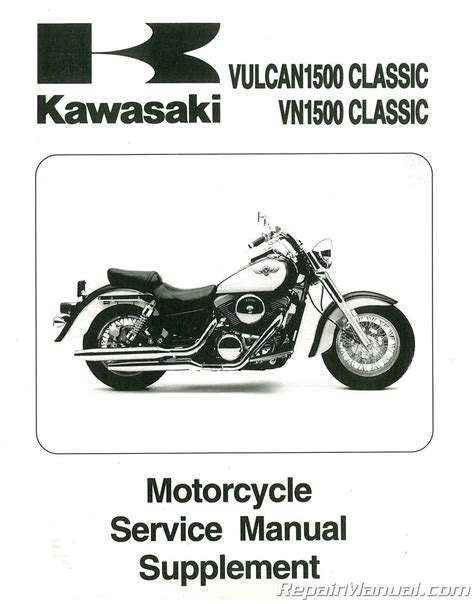 Kawasaki Vulcan 1500 Classic Service Manual