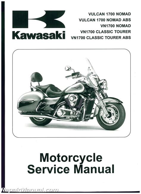 Kawasaki Vulcan 1700 Nomad Service Repair Manual 2009 2010