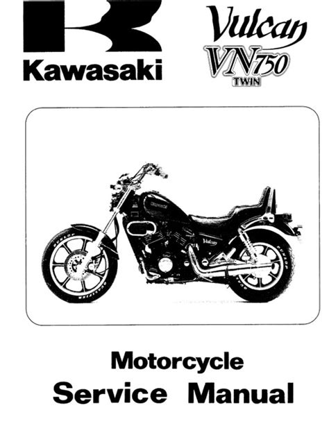 Kawasaki Vulcan Vn750 Twin 1984 Factory Service Repair Manual