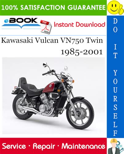 Kawasaki Vulcan Vn750 Twin 1985 Factory Service Repair Manual