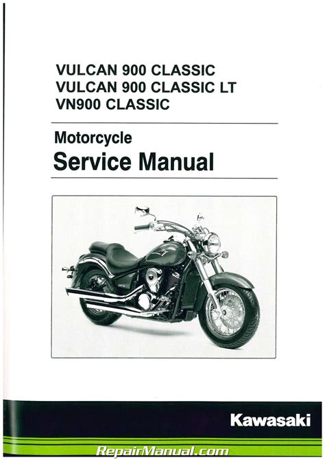 Kawasaki Vulcan Vn900 Classic Lt Motorcycle Full Service Repair Manual 2006 Onwards