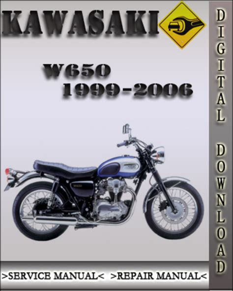 Kawasaki W650 2002 Factory Service Repair Manual