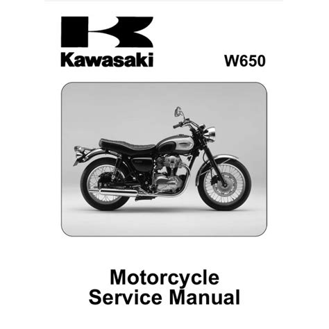 Kawasaki W650 Service Manual Free Download